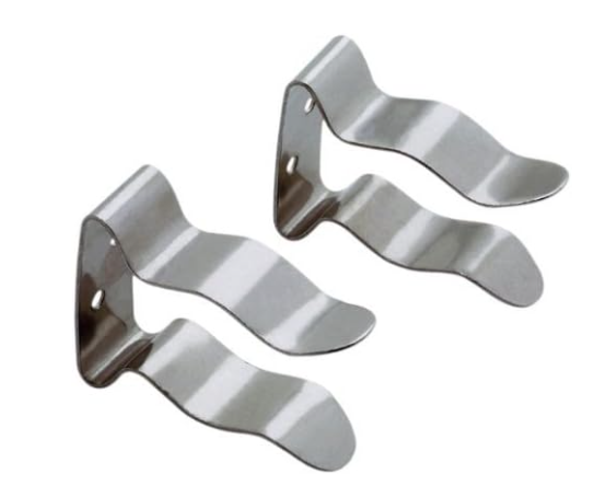 Bishop Stainless Steel Storage Clips