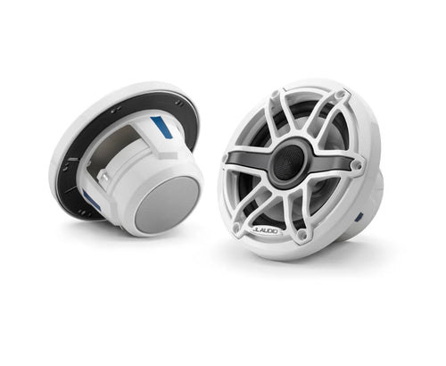 JL Audio® M6 Marine Speakers 6.5" with White Sport Grille (M6-650X-S-GwGw)