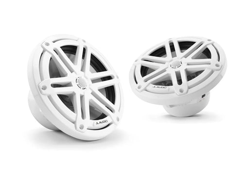 JL Audio® M3 Marine Speakers 7.7"with White Sport Grille (M3-770X-S-Gw)