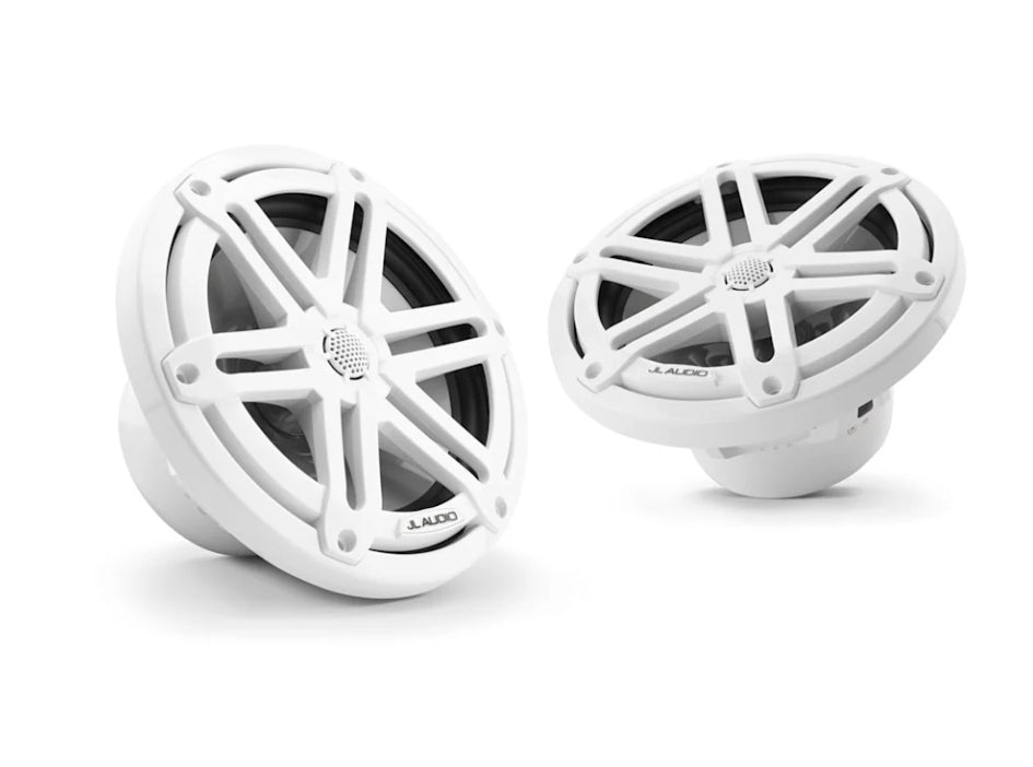 JL Audio® M3 Marine Speakers 7.7"with White Sport Grille (M3-770X-S-Gw)