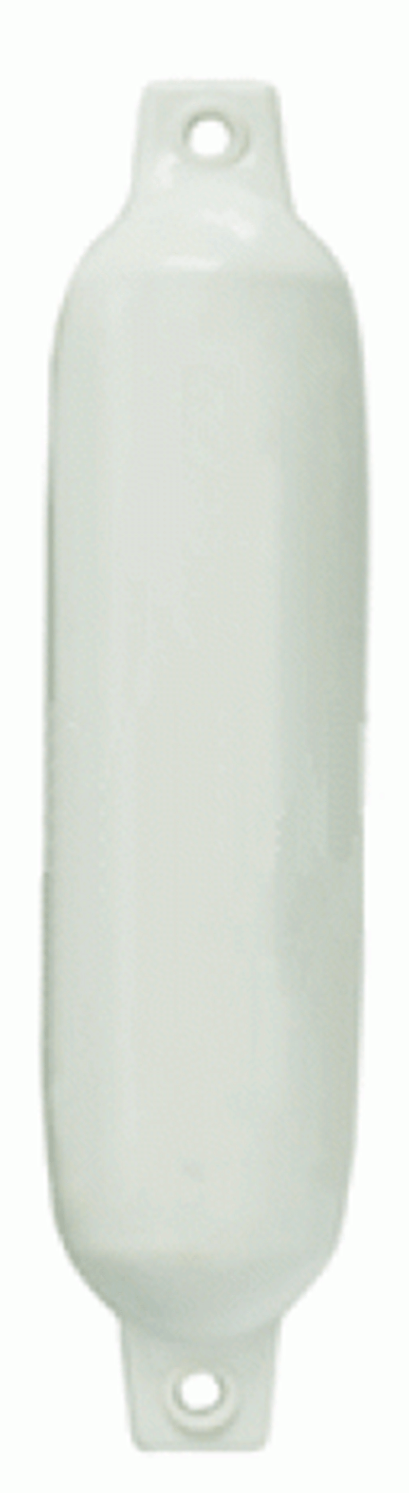 Sumar BFR003 white PVC boat fender, 16 x 62 cm