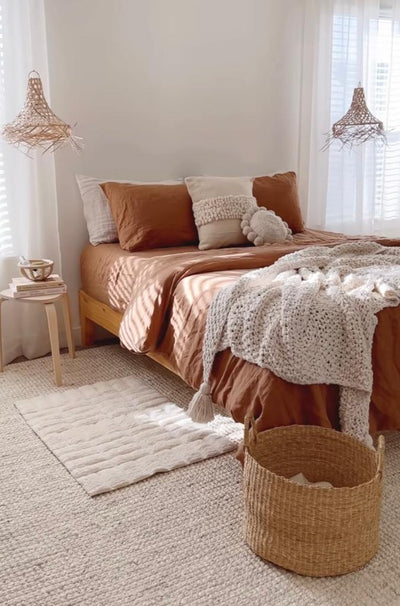 Bali Rattan Caping Lamp