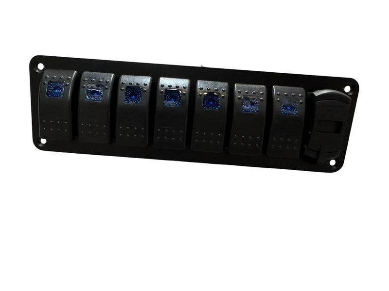 Switch Panel 8 Gang 12V