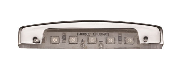 S.S. 304 Side-Illuminating LED Courtesy Light – Blue