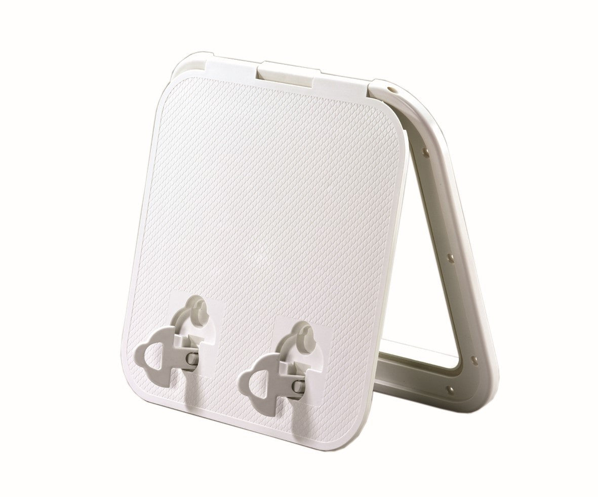 AAA Marine White ABS Access Hatch – 365 × 365 mm (13702-WH)