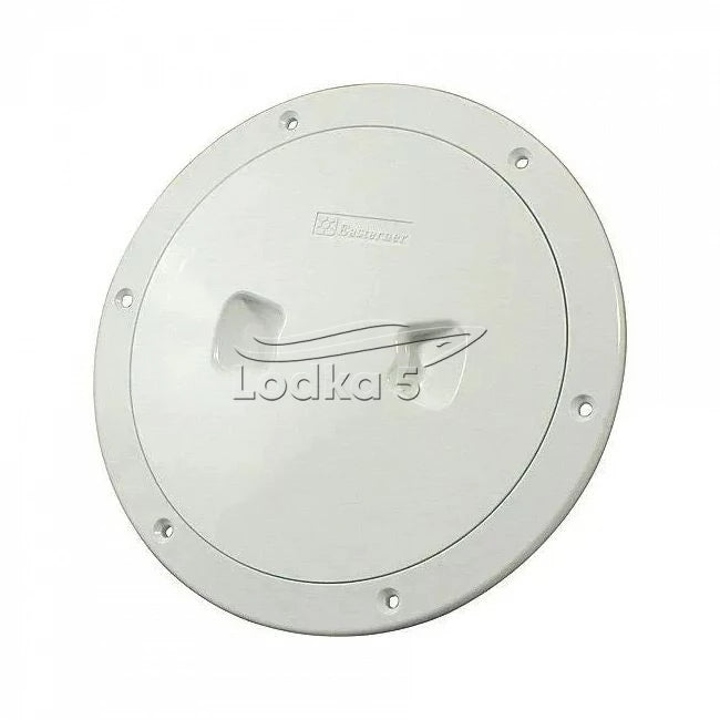 Easterner C13023W6 White Inspection Hatch, 127 mm