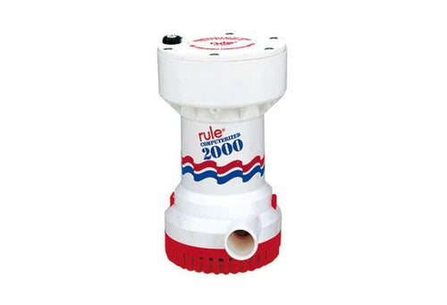 Rule Bilge Pump 2000 GPH 12V Auto Sensing