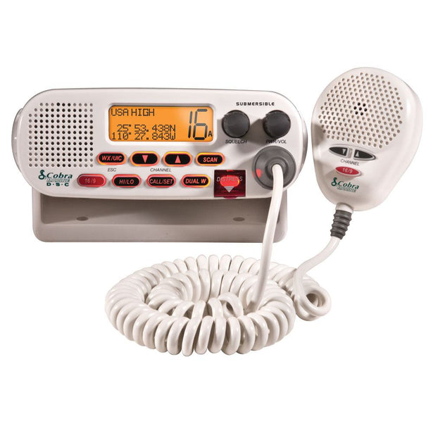 Cobra MRF45D Class-D DSC fixed-mount marine VHF radio