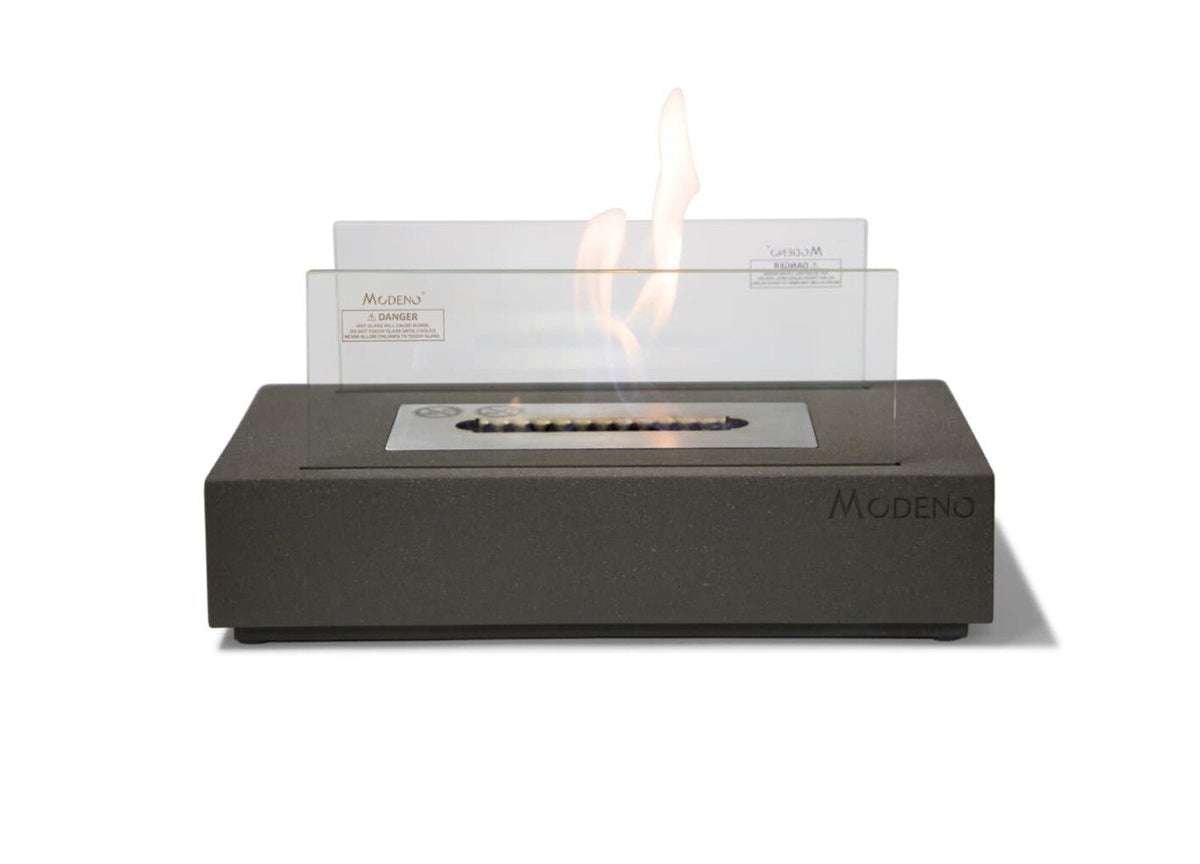 Elementi Kira EFG01-DG dark gray bioethanol tabletop fireplace