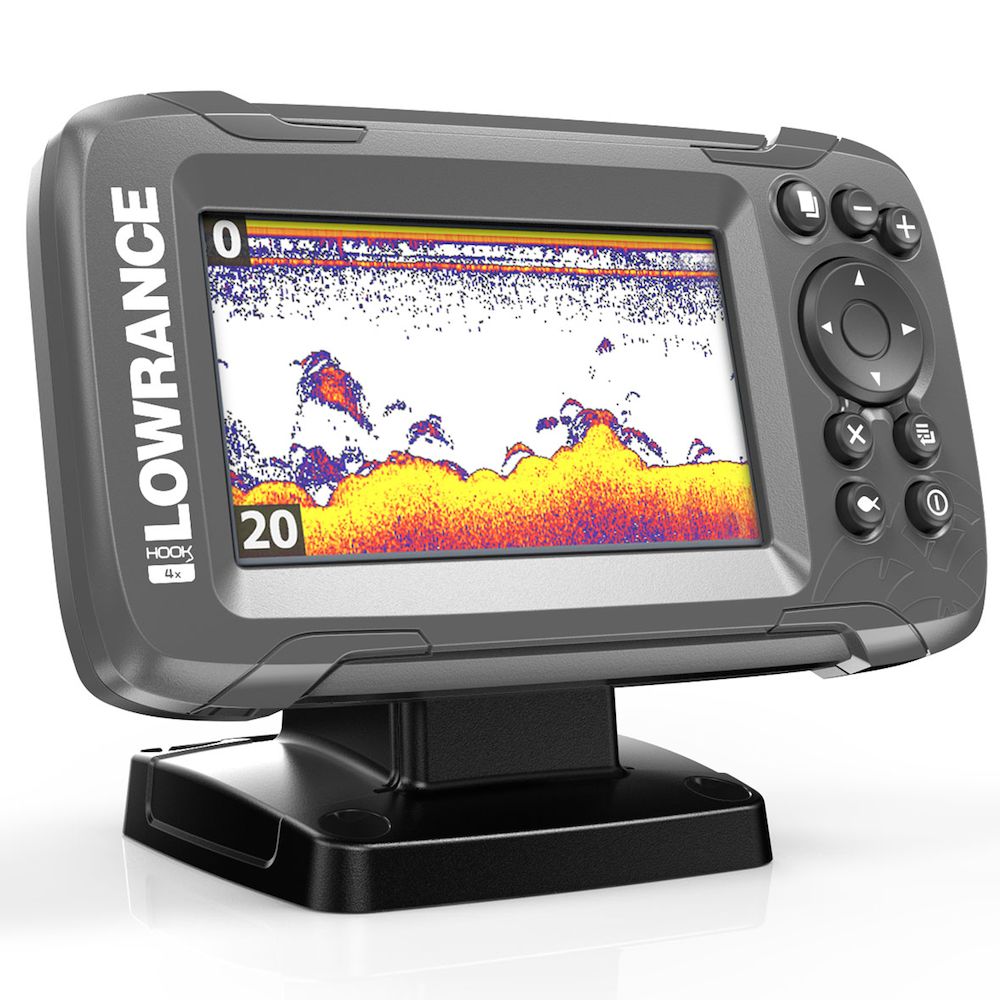 Lowrance HOOK² 4x with Bullet Skimmer Transducer CE