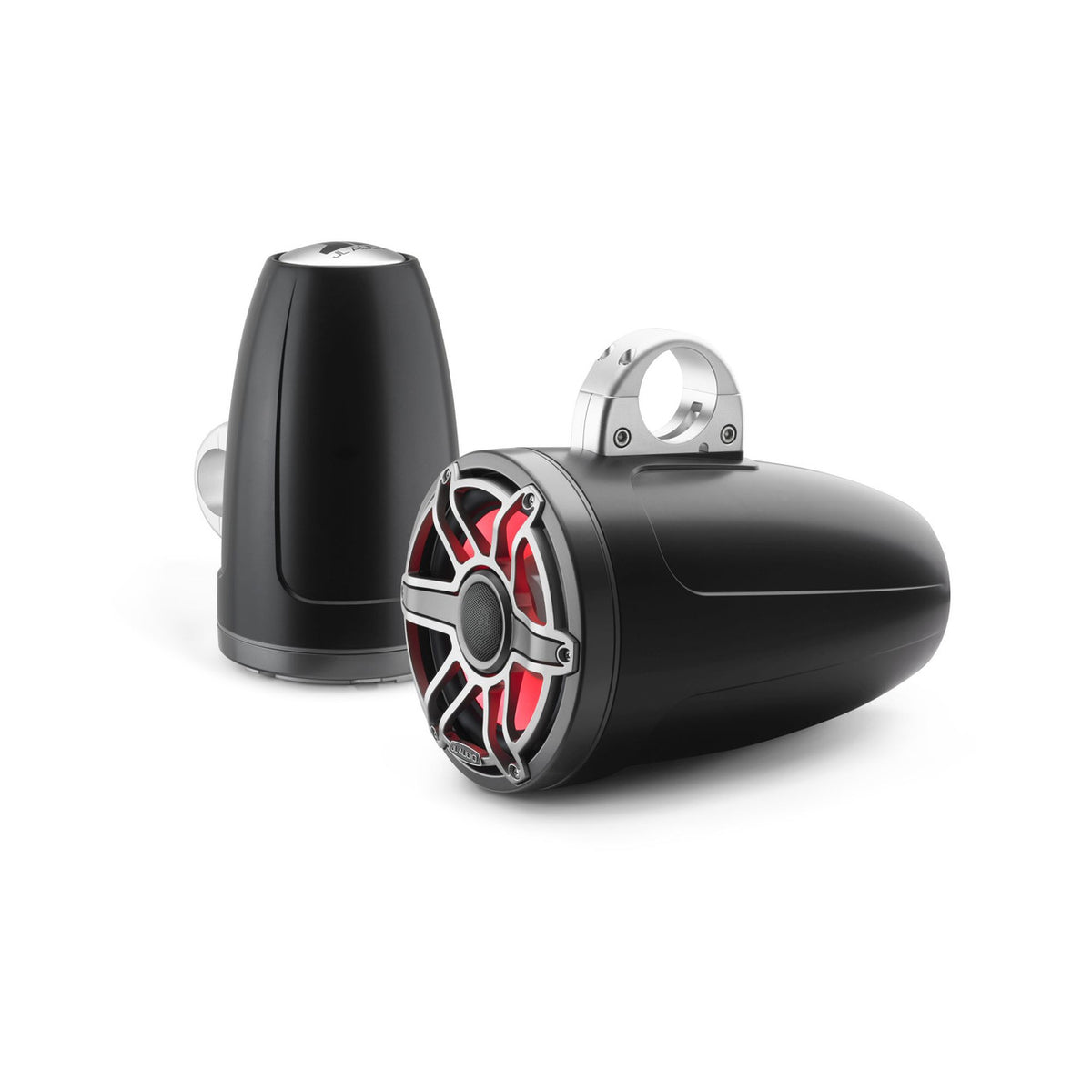 JL Audio M6-880ETXv3 satin black marine tower speaker pair