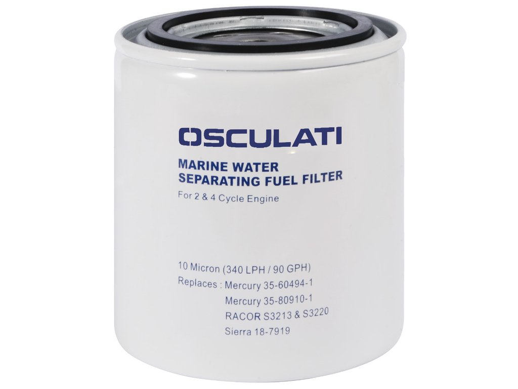 Osculati 17.664.01 10-Micron Water-Separating Fuel Filter Cartridge