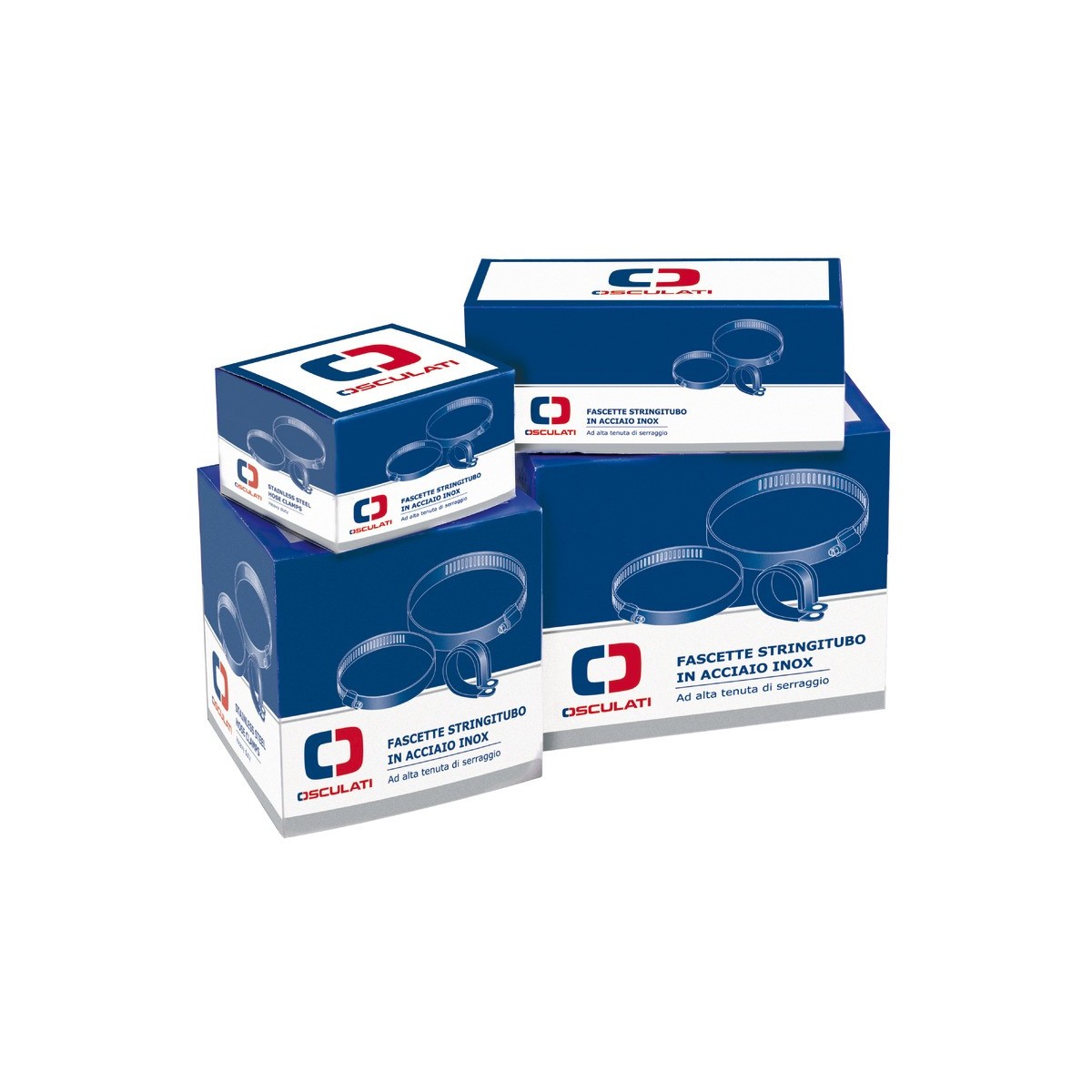 Osculati 18.023.01 AISI 316 Hose Clamp 9mm, 8–12mm