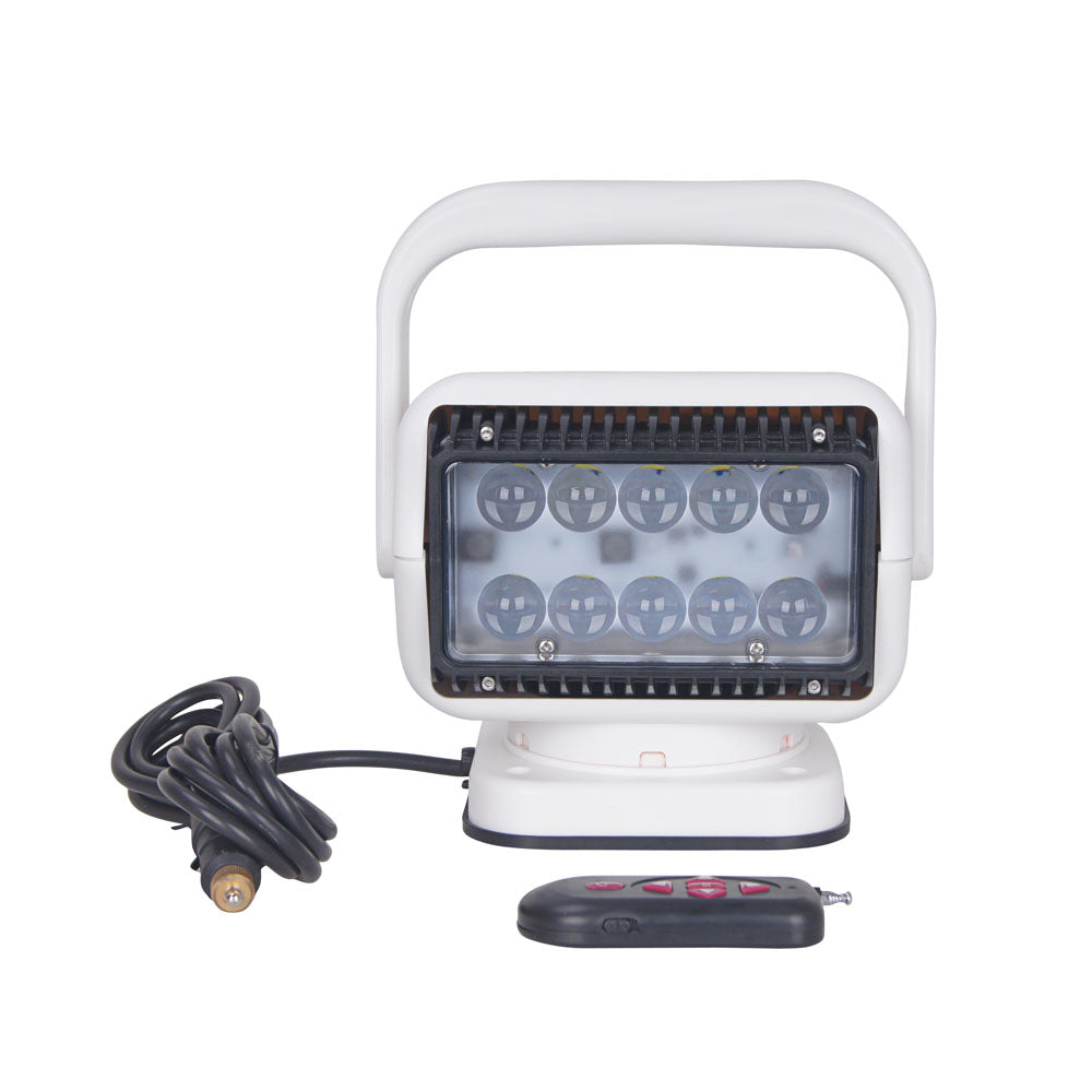 Handheld Remote Control Magnetic 50W LED Searchlight With Cigarette Lighter