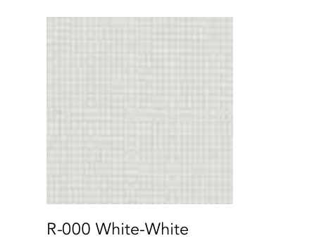 Recasens RecScreen 4000P R-000 White-White fabric swatch