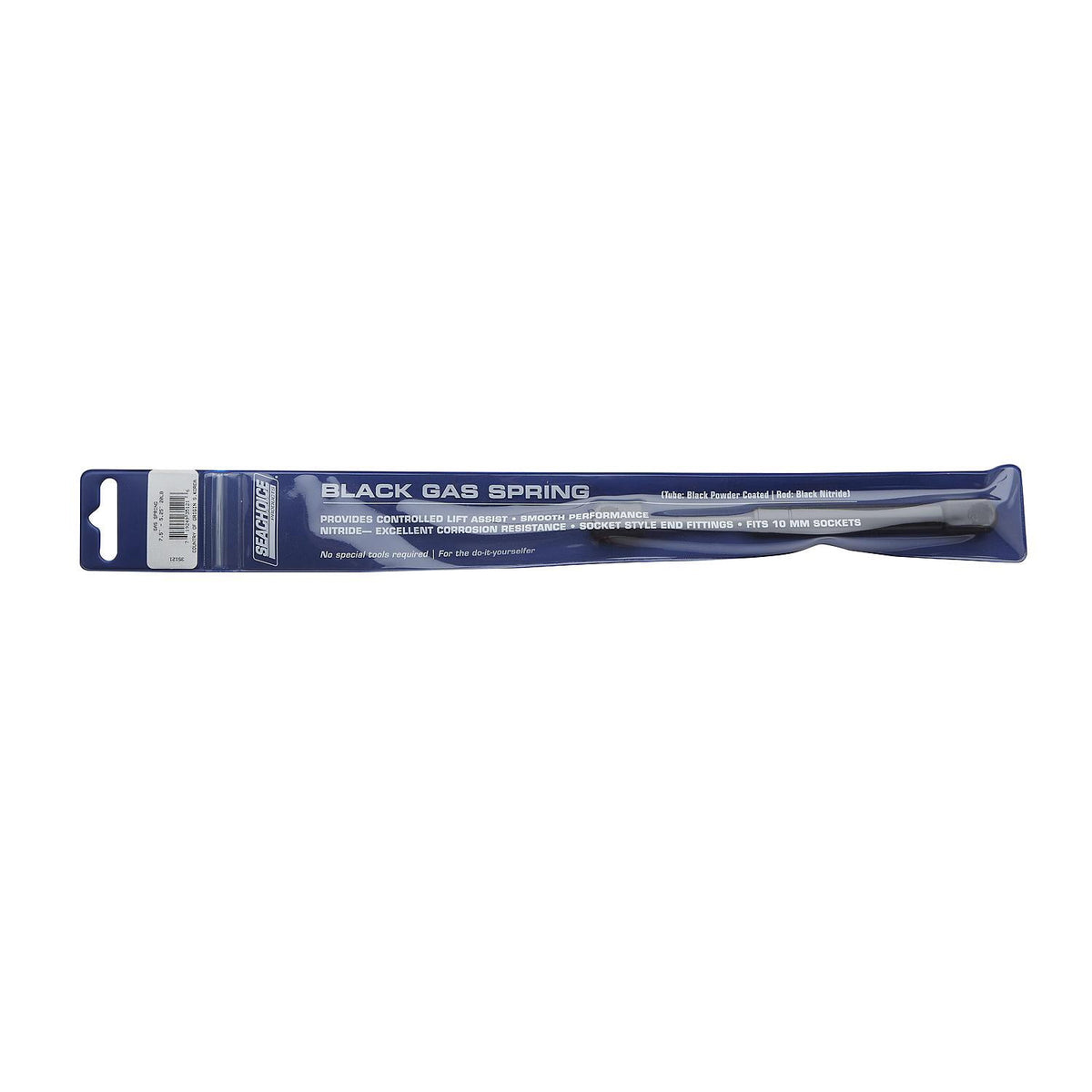 Seachoice 35123 black gas spring 7.5 inch extended 30 pound force