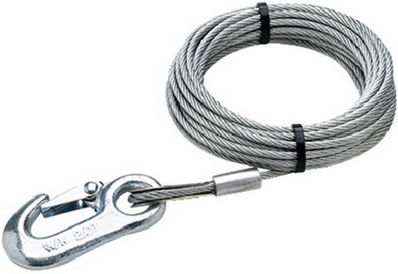 Seachoice 51171 Galvanized Winch Cable – 5/32 in × 25 ft