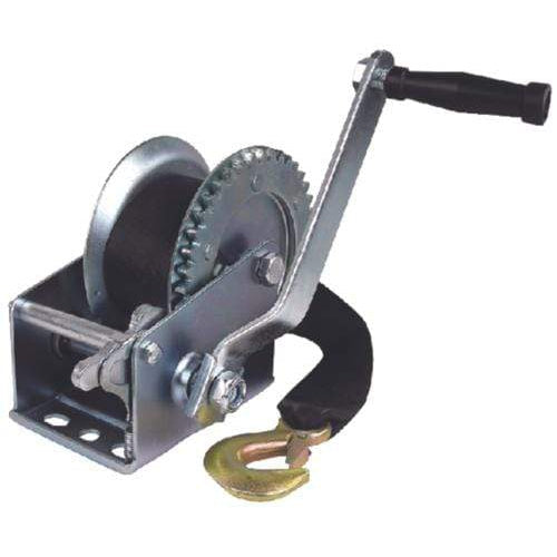 Seachoice 52191 1200 lb manual trailer winch with strap