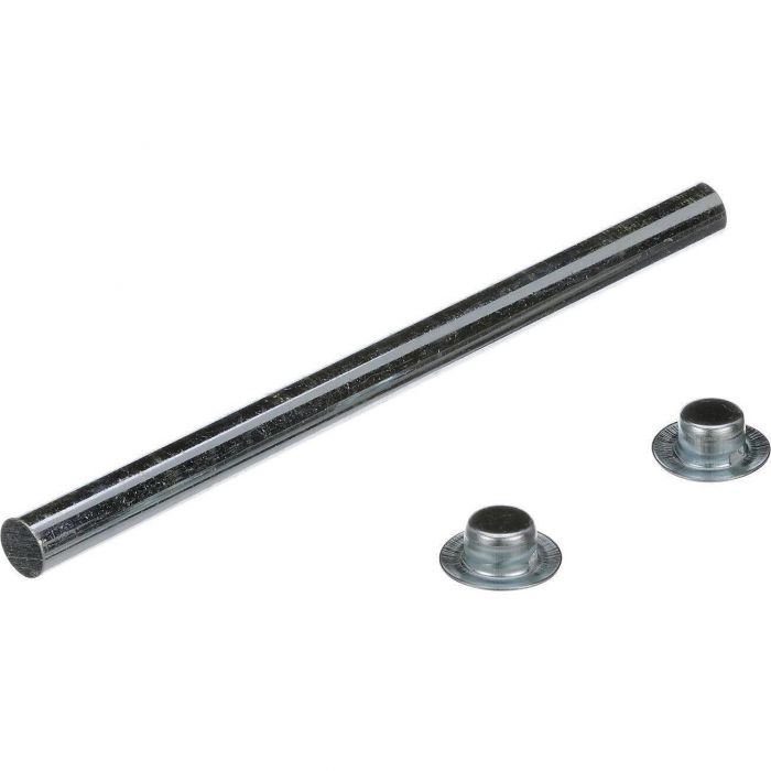 Seachoice 55741 Zinc-Plated Roller Shaft with Pal Nuts – ⅝ in OD