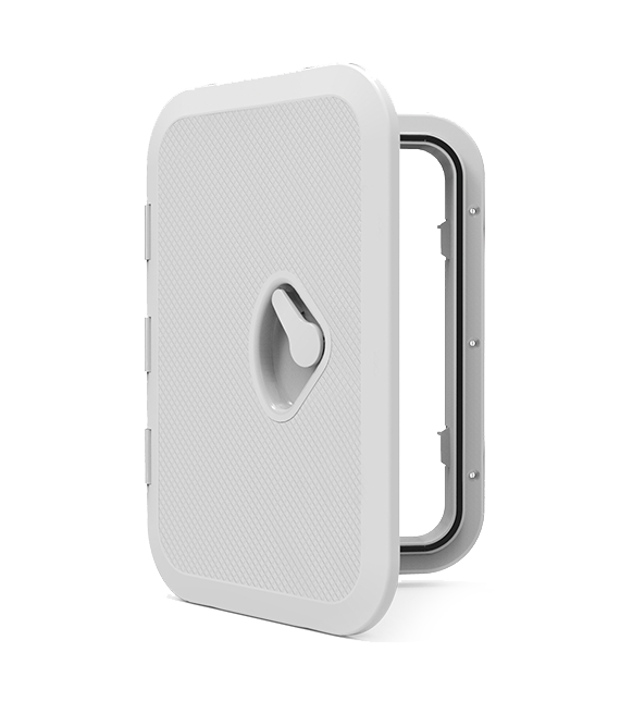 SEAFLO SFRE1-270-375-01 white 270 x 375 mm access hatch