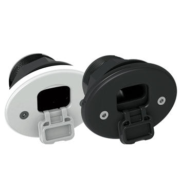 Tallon TM00162 Classic Socket two-pack with white faceplates