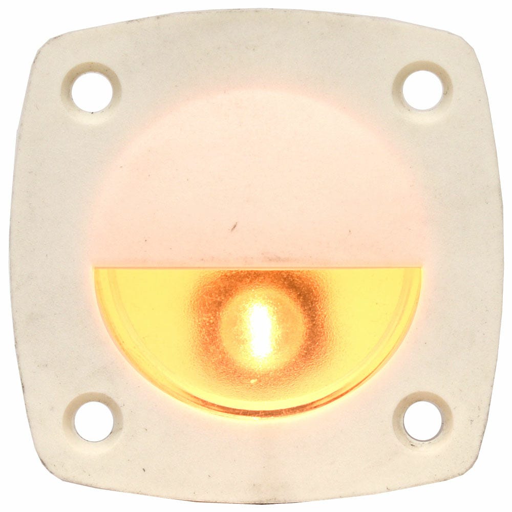 T-H Marine CLML-3 Mini Courtesy Light with Lens – Off-White