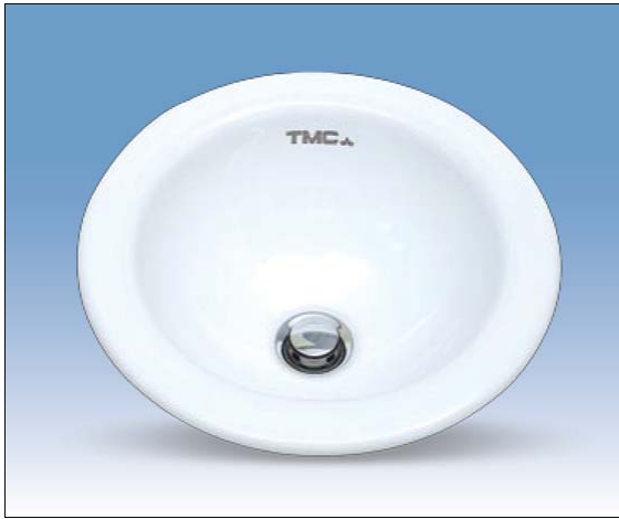TMC 9910051 marine ceramic sink with nano treatment