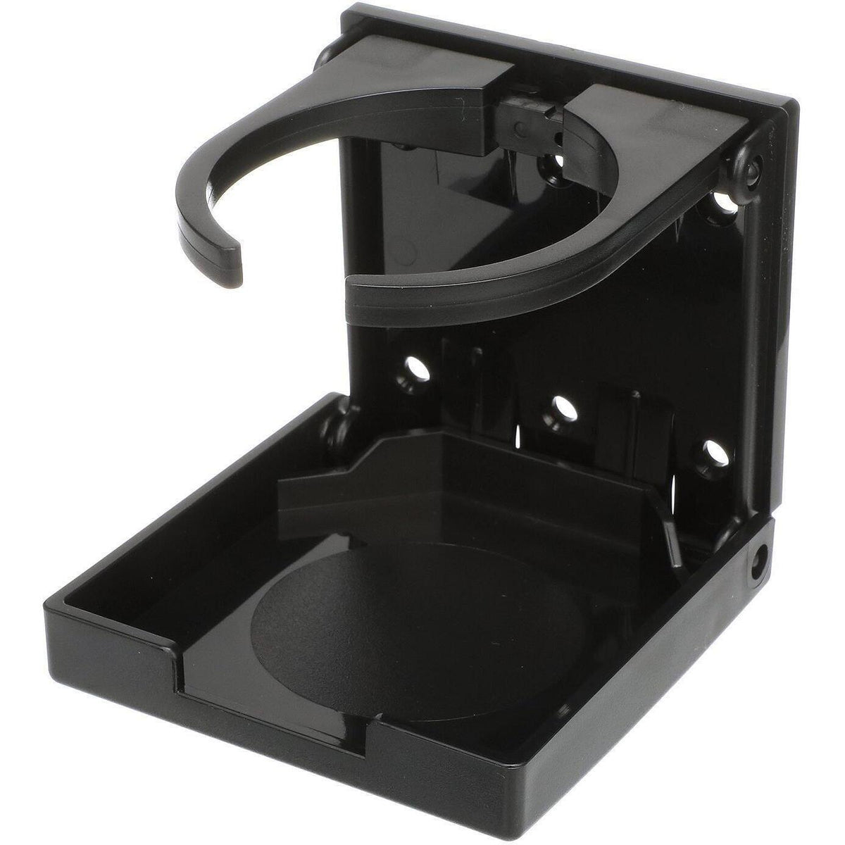 Folding Drink Holder - Black Adjustable
