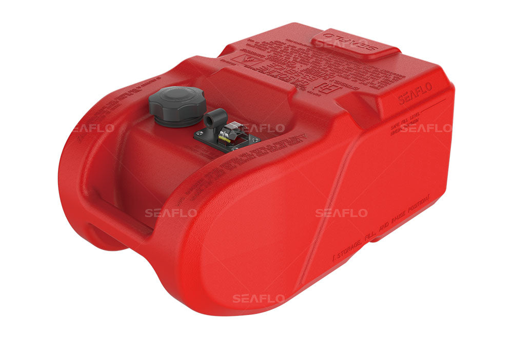 Gallon/24 Liter Portable Marine Boat Fuel Tank with Gauge